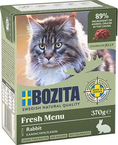 Bozita Chunks in Jelly küülik kassile 370g