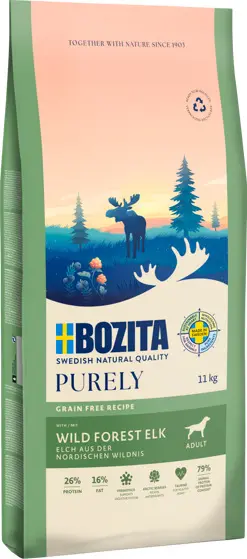 Bozita Dog Purely GF Adult ELK 11kg
