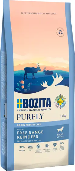 Bozita Dog Purely GF Adult REINDEER 11kg