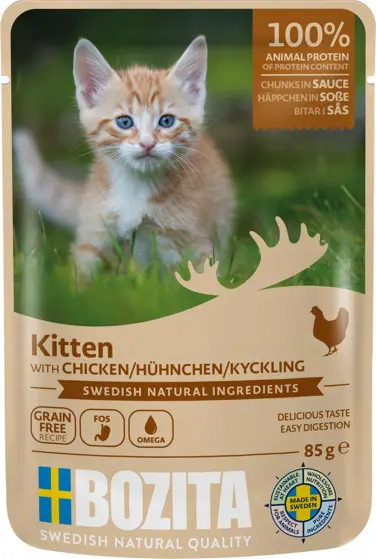 Bozita Kitten Sauce kana 85g