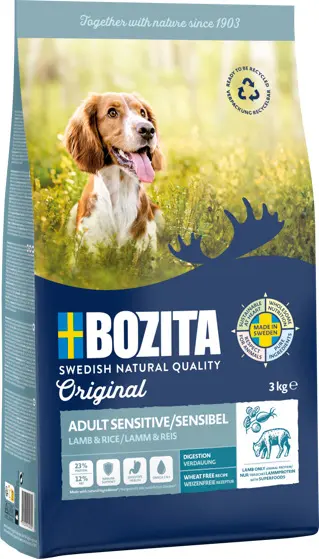 Bozita Original Adult Sensit.lammas 3kg