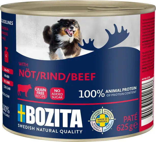 Bozita konserv koertele veiselihaga 625g