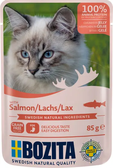Bozita Pouch HiG lõhe 85g