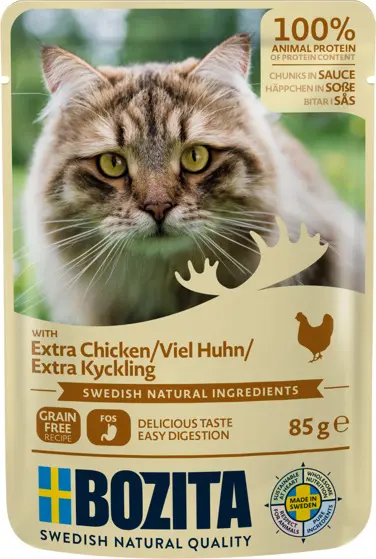 Bozita Pouch HiS extra kana 85g