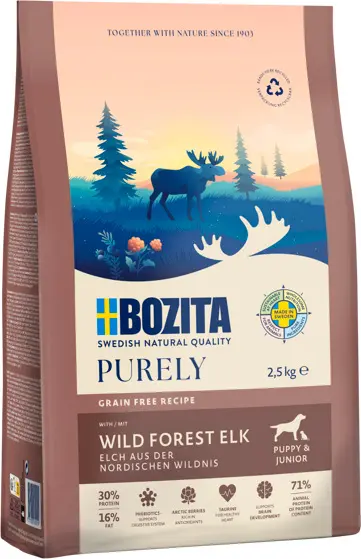 Bozita Purely GF Puppy&Junior 2,5kg