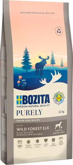 Bozita Purely GF Puppy&Junior Large11kg