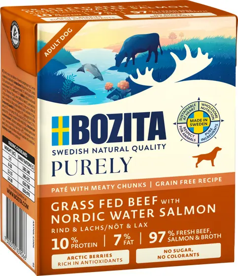 Bozita Purely veis/lõhe 370g