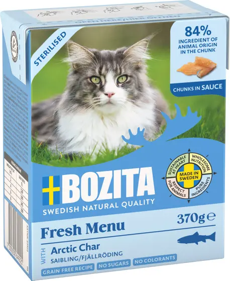 Bozita Sterilised Artic Char kassikonserv 370g