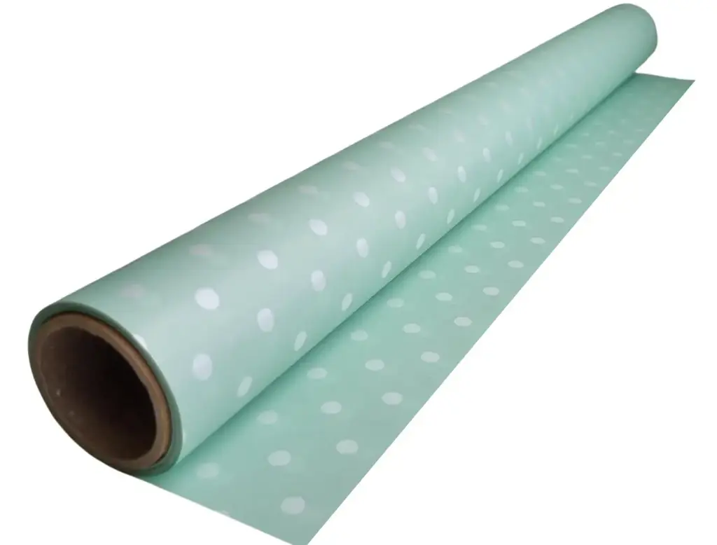 Fooliumirull 50cm*9m matt suurte täppidega