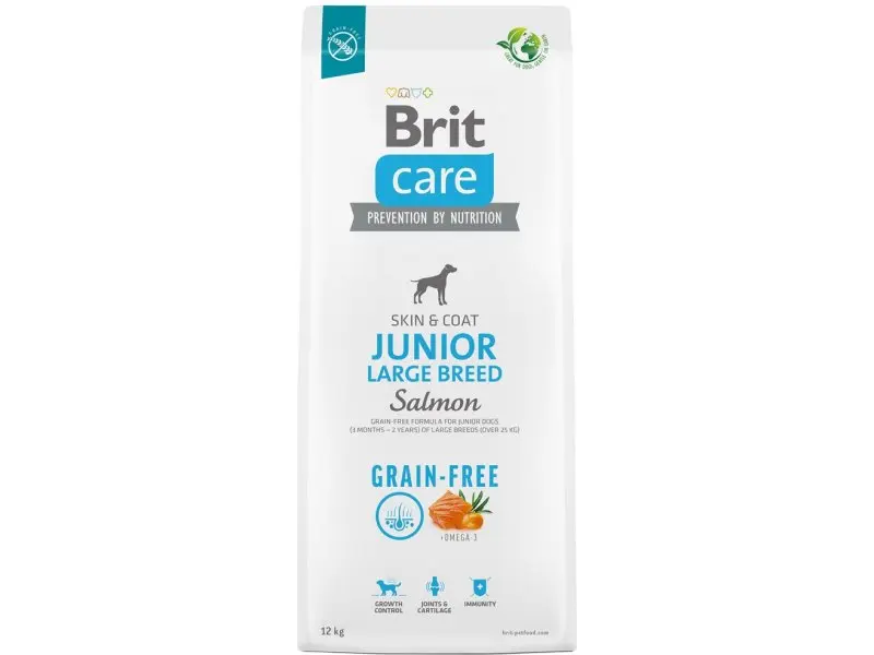 Brit Care GF Junior LB lõhega 12kg