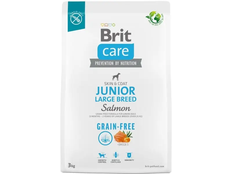 Brit Care GF Junior lõhe 3kg