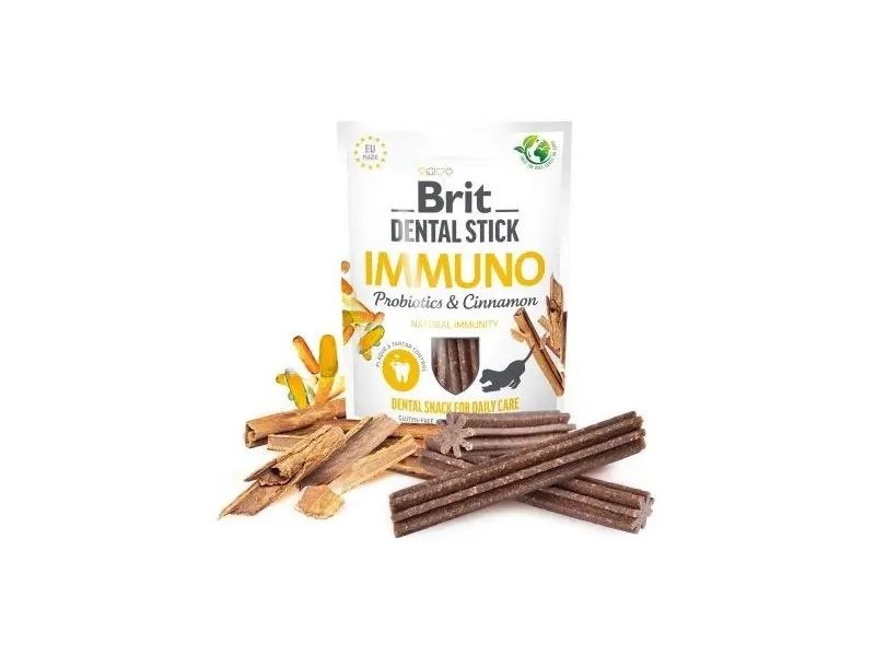 Brit Dental Stick Immuno pulgad 7tk