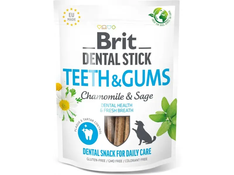 Brit Dental Stick Teeth &Gums pulgad 7tk