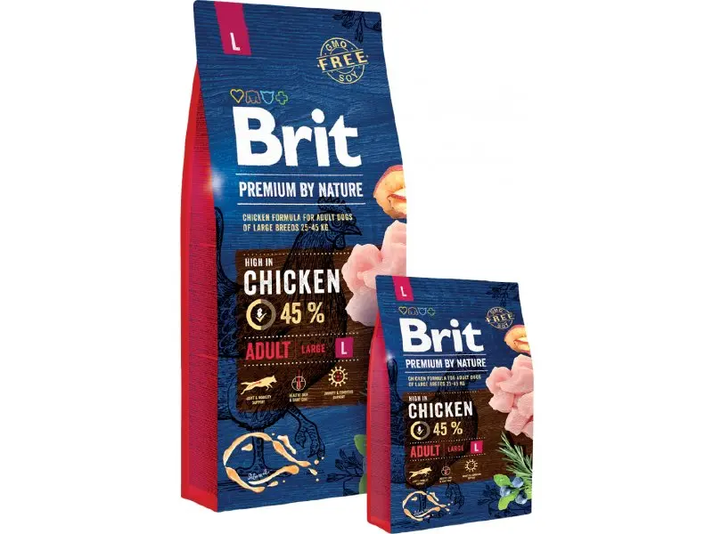 Brit Premium by Nature Adult L koeratoit 15 kg