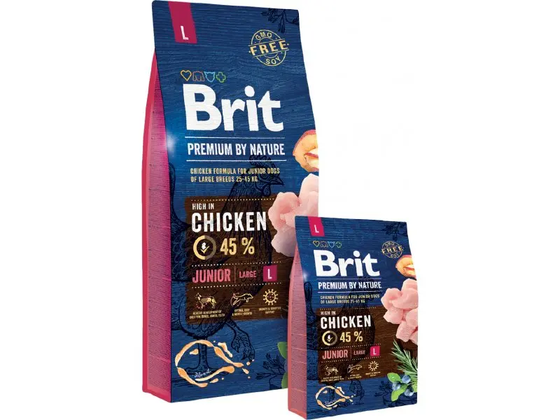 Brit Premium by Nature Junior L koeratoit 3 kg