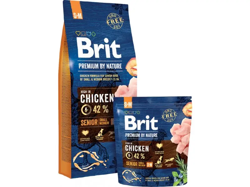Brit Premium by Nature Senior S+M 3 kg