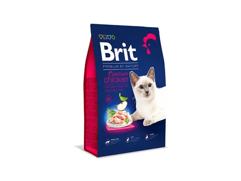 Brit Premium Cat Sterilized Chicken 300g