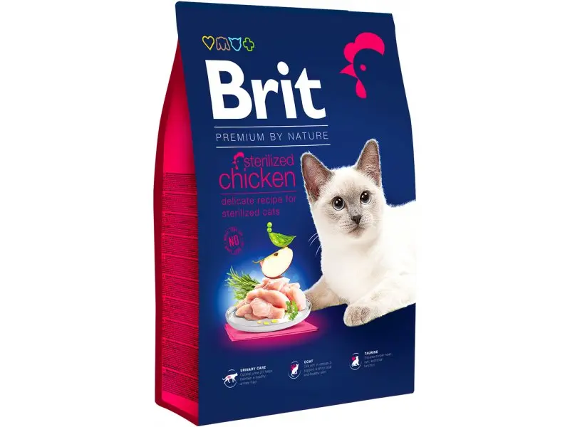 Brit Premium Cat Sterilized Chicken1,5kg