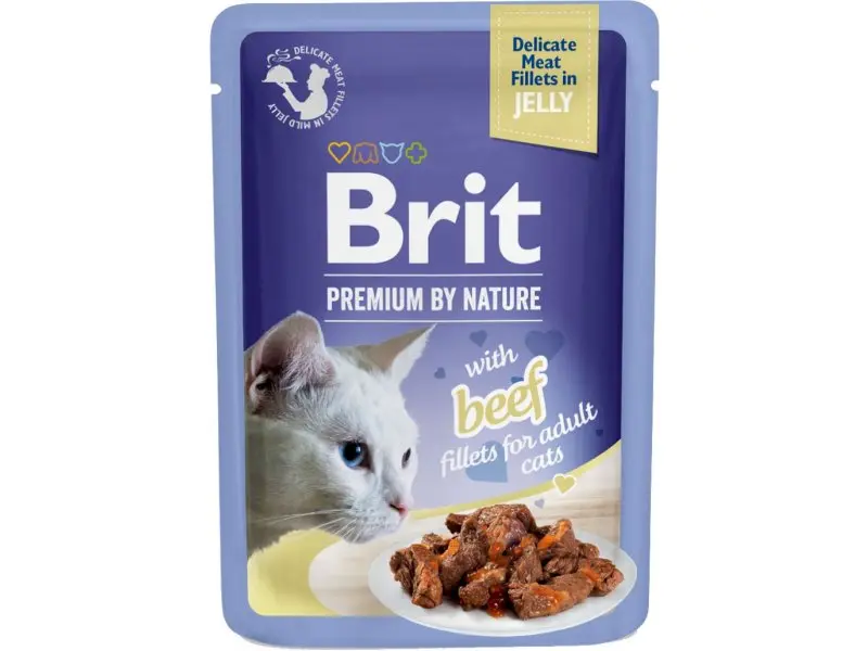 Brit Premium Delicate Beef in Jelly 85g