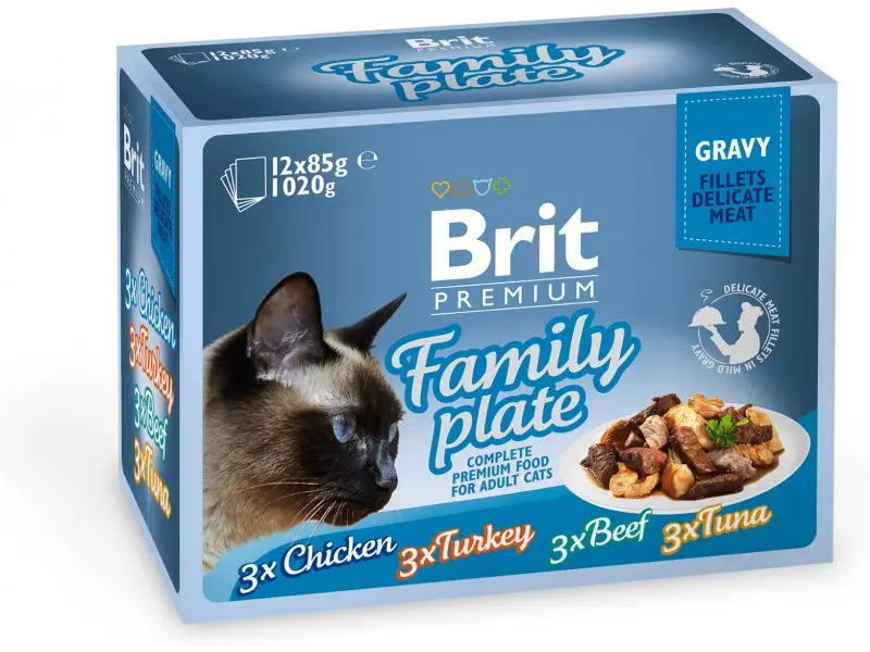 Brit Premium Delicate Gravy Family12x85g