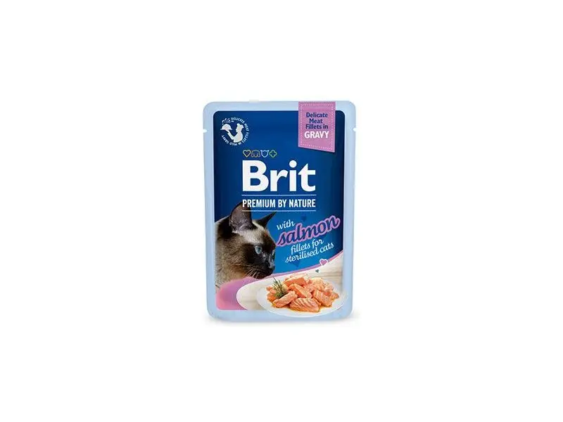 Brit Premium Delicate Salmon Ster 85g