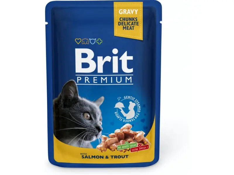 Brit Premium lõhe/forell tarrendis 100g