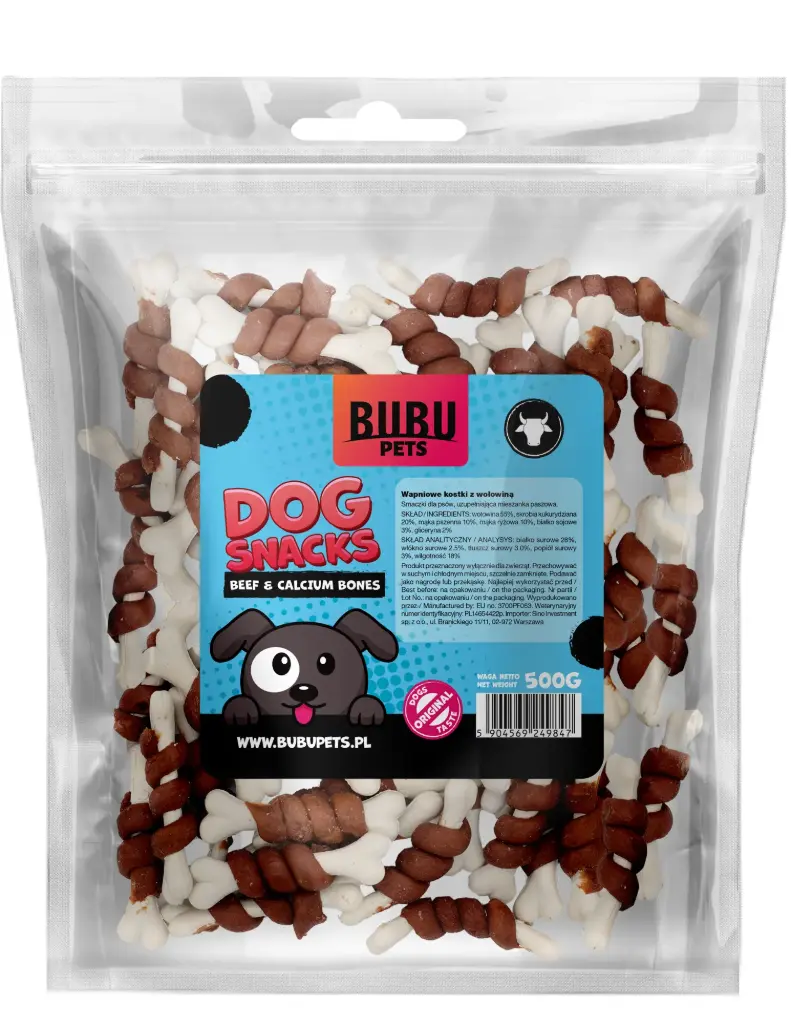 Bubu koeramaius kaltsiumikondid veis500g