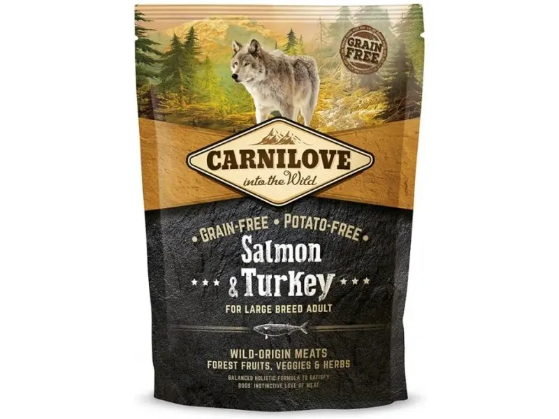 Carnilove Adult LB lõhe/kalkun 1,5 kg