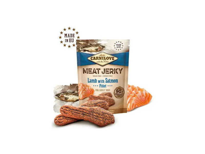 Carnilove Dog Jerky Lamb & Salmon 100g
