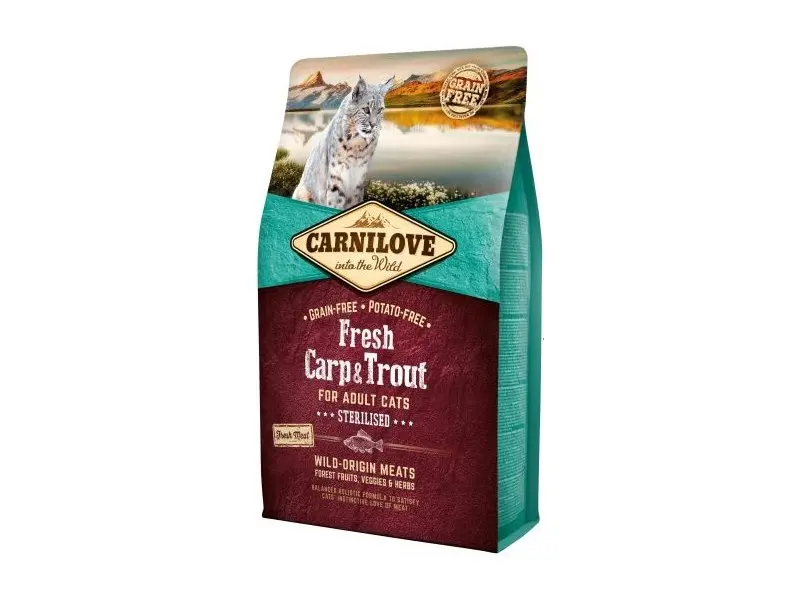 Carnilove Fresh Carp & Trout for Sterilised kassitoit 400g