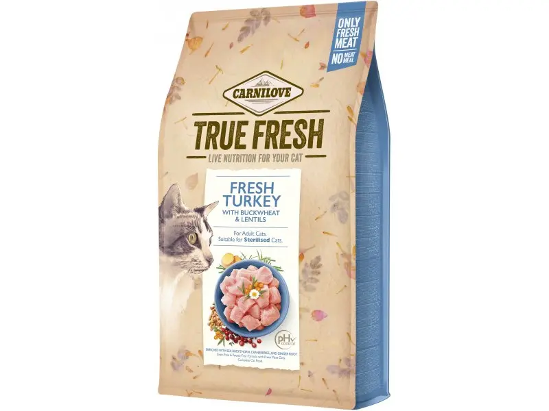 Carnilove True Fresh Cat Turkey kassitoit 340g