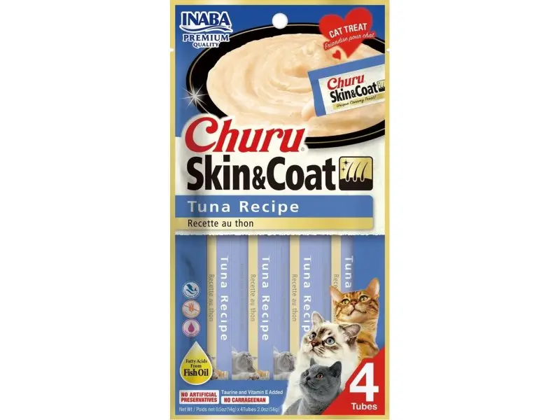 Churu kassi maius Skin&Coat tuunikala 56g