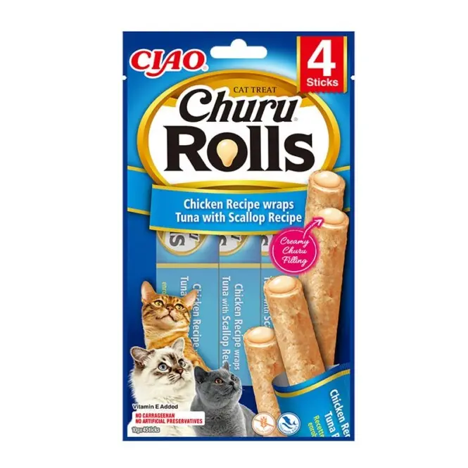 Churu tuunikala ja kammkarp 4x14g