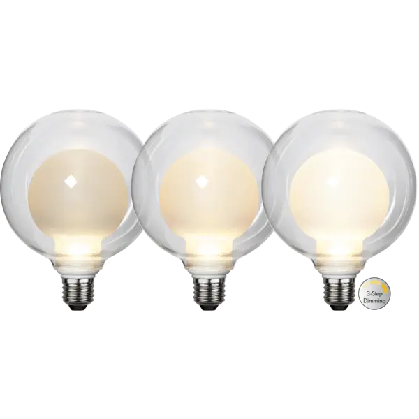 Dek.lambipirn LED E27 h16,5 d12,5cm