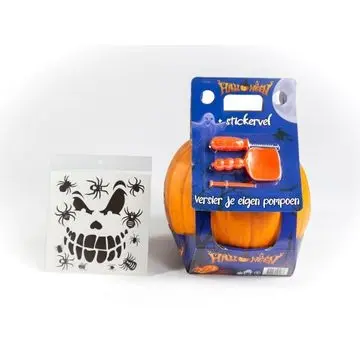 Dekoratiivkõrvits Halloween komplekt