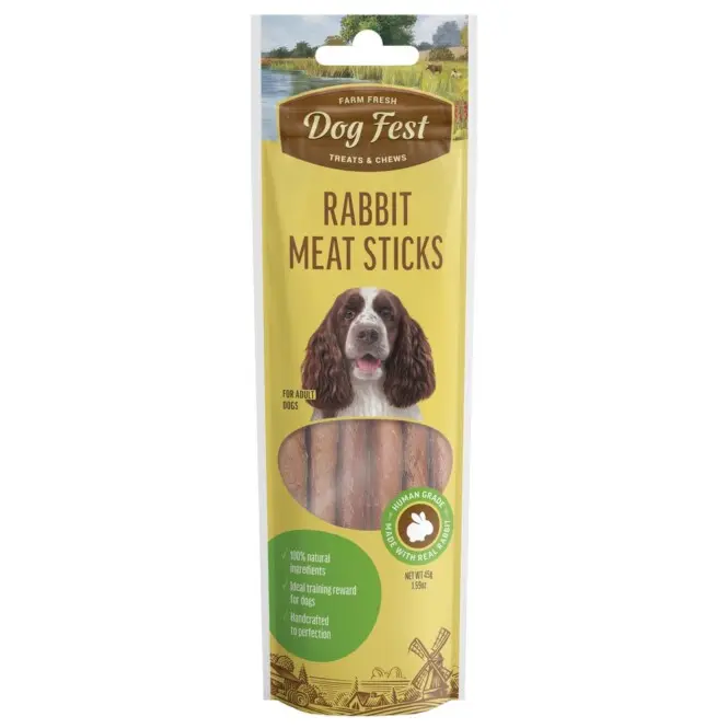 Dog fest küülikupulgad 45g