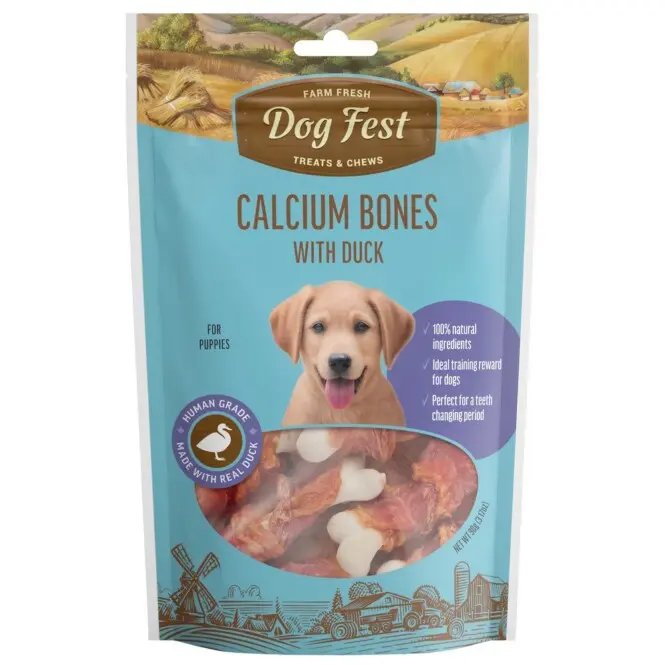 Dog Fest Puppy kaltsiumipulgad part 90g