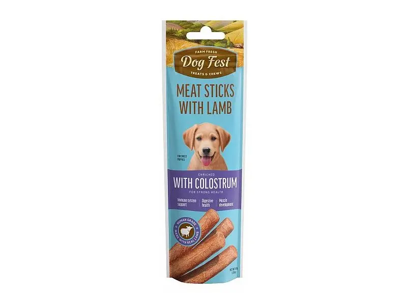 Dog Fest kutsikamaius tallepulgad ternespiimaga 45g