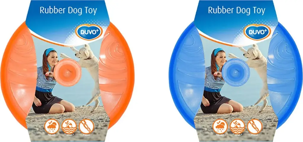 Duvo+ koeralelu lendav taldrik d20cm sin
