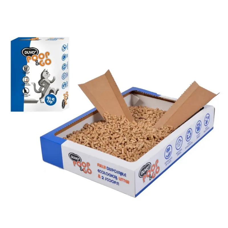 Duvo+ liivakast ühekordne PremiumPoop&Go