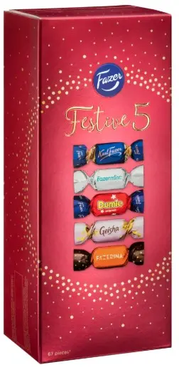 Fazer Festive 5 kommivalik 500g