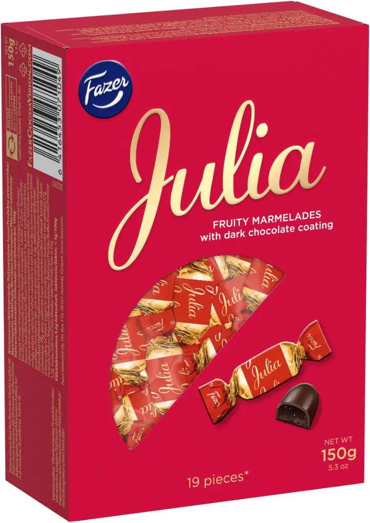 Fazer Julia marmelaadikompvekid 150g