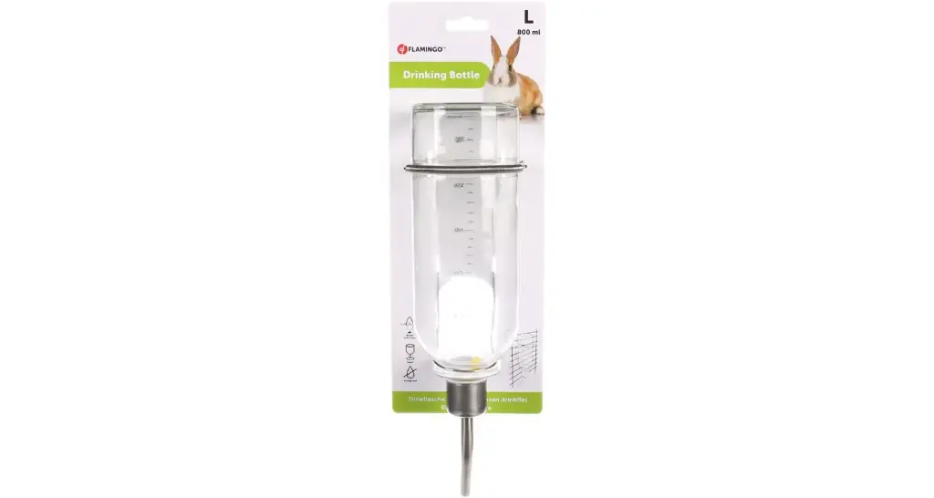Flamingo klaasist joogipudel 800ml
