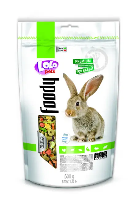 FOODY täissööt jänestele 600g