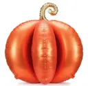 Foolium õhupall (seisev) kõrvits 3D 90x90 cm oranž