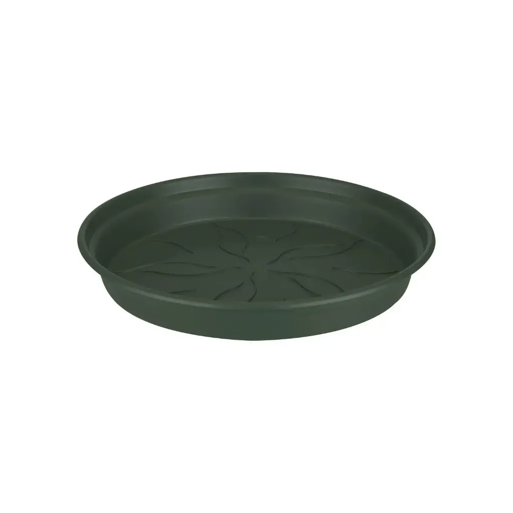 Istutuspoti alus Elho Green Basics d14cm tumeroheline