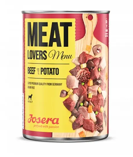 Josera kons.koerale loomaliha kartul400g