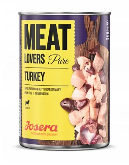 Josera kons.koerale puhas kalkun 800g