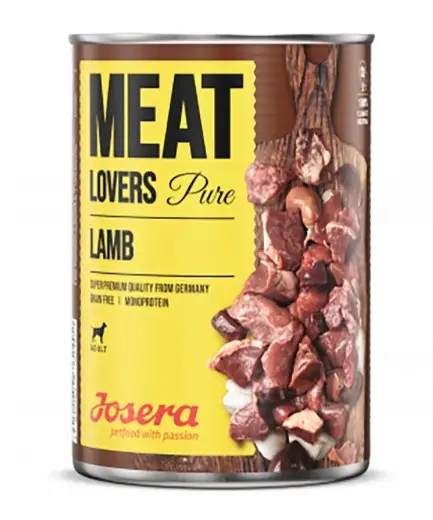 Josera kons.koerale puhas lambaliha 800g