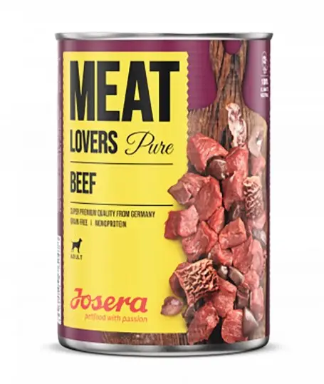 Josera Meat Lovers puhas loomaliha konserv koerale 400g